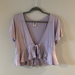 We The Free front tie top